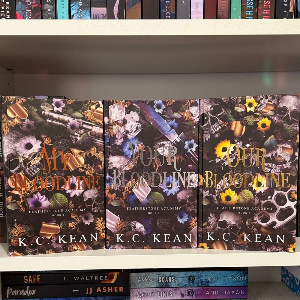 Butterfly Book Box Featherstone Academy series by KC Kean special editions
